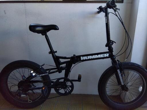 <整備済を無料配達>HUMMER 折りたたみファットバイク 6速 適応身長155cm～ 整備済を無料配達>HUMMER 折りたたみファットバイク 6速 適応身長155cm～