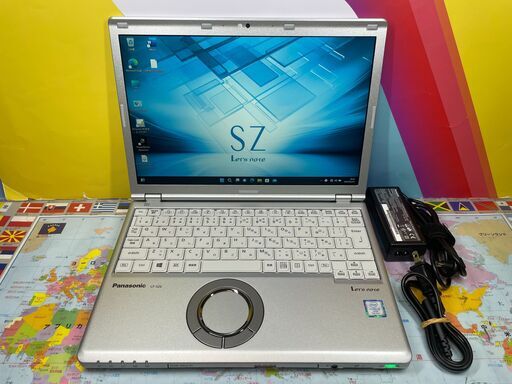 JC0209　パナソニック 累積20H CF-SZ6 光学ドライブ レッツノート 綺麗 極美品