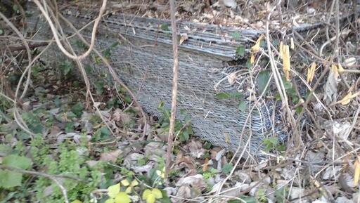 ③園芸ハウス用 栽培棚 ドブ漬け加工品 上部エキスパンドメタル張り 約