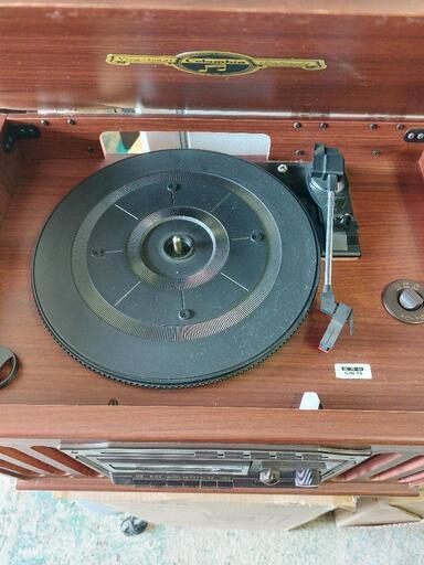 保管品 COLUMBIA卓上型ステレオシステムレコードプレーヤーGP-28 