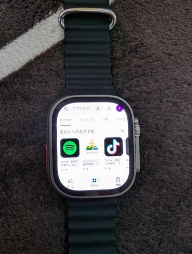 スマートウォッチ　youtube TikTok　カメラ付き