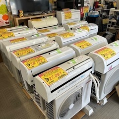 【エアコン大量入荷‼️】多数の在庫の中からお選び頂けます♪