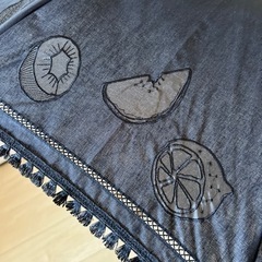 日傘 DEMODEE 可愛いフルーツ柄の日傘(美品)