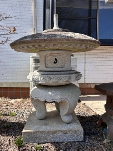 ☆相談中☆灯篭　灯籠　燈篭　燈籠　庭園　お庭　和風　飾り　オブジェ　置物