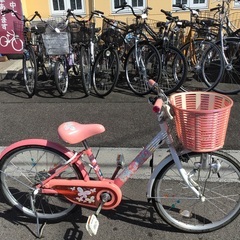 ブリヂストン女の子用20インチ中古自転車整備済美品