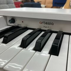 ARTESIA キッズピアノ 電子キーボード 子ども用 Fun-1 ホワイト 白系
