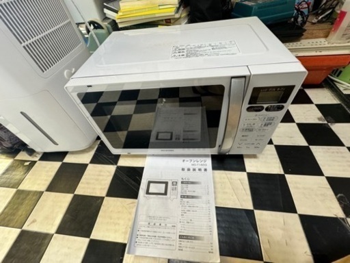 【リサイクルサービス八光】2019年製　アイリスオーヤマ　オーブンレンジ 16L ターンテーブル MO-T1603