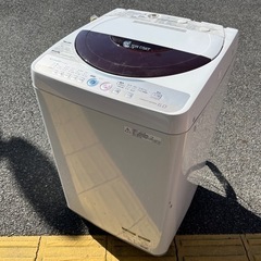 SHARP シャープ 全自動電気洗濯機 ES-GE60K-T 2...