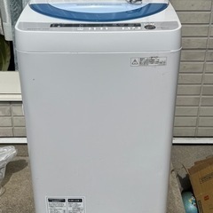 【取引完了】シャープ洗濯機5.5kg ES-GE55P 2014年製造
