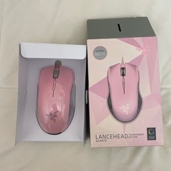 Razer lancehead ゲーミングマウス ピンク