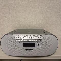 【新品同様】ソニー　CDプレイヤー・ラジオ