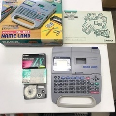 2402-896 CASIO 漢字ラベルライター NAMELAN...