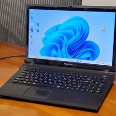 国産フロンティア15インチ【win10+win11 起動8秒 C...