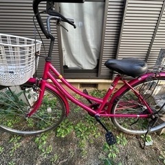 自転車ピンク 24インチ