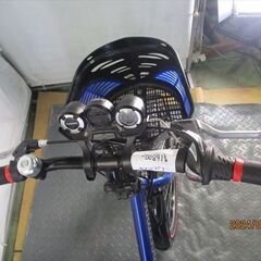 Ｄ347　★16800円★整備済み 中古ジュニアマウンテン自転車 ブリヂストン　EX【20インチ　青　 】