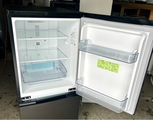 札幌市内配送可 美品 22年製 SHARP シャープ 152L 2ドア冷蔵庫 SJ-D15H