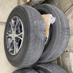 ハイエース 純正ホイール 純正タイヤ(溝3～4割程)