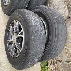 ハイエース 純正ホイール 純正タイヤ(溝3～4割程)