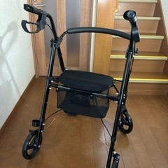 歩行補助　歩行器　手押し車　おし車　アルミ製　シニアカー　介護