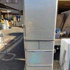 SHARPノンフロン冷凍冷蔵庫(両開き)SJ-W412E-S 2019年製