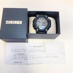 SKMEI メンズデジタルスポーツ腕時計 ミリタリー防水腕時計 ...