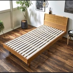 【ネット決済】家具 ベッド セミダブルベッドフレーム