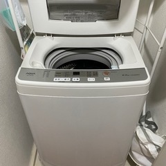 洗濯機　6kg AQUA 