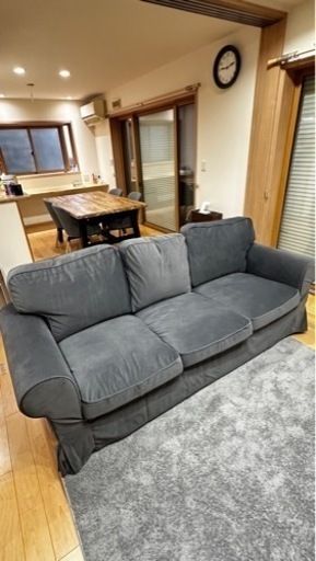 【超美品】IKEA3人掛けソファ EKTORP エークトルプ