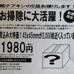 ご好評につき期間限定SALE 業務用ペーパーナプキン🌱