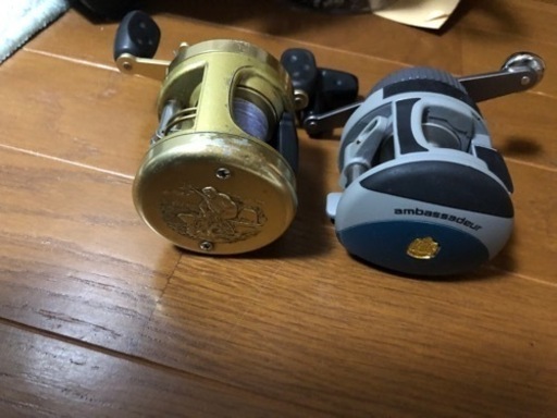 Abuリール オールドリール☆ ABUリール 91年製 レッド オールドリール