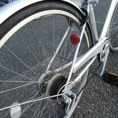 中古自転車2945 27インチ 6段ギヤ オートライト