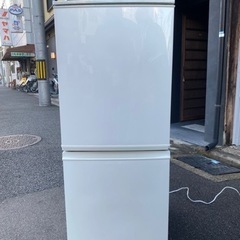 【ネット決済】シャープノンフロン冷凍冷蔵庫 SJ-D14B-W ...