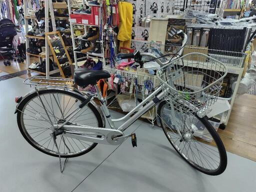 J565☆サビキズ有り☆軽快自転車☆town bicycle advance☆内装3段☆LED