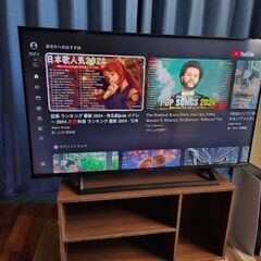 ハイセンス43v型 4K液晶テレビ 43E6800