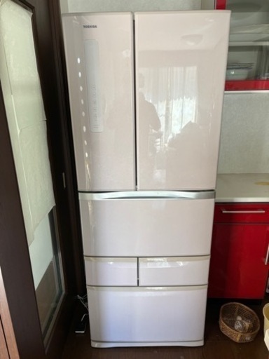 東芝 大型冷凍冷蔵庫　GR-G48FS 2014年製　481L
