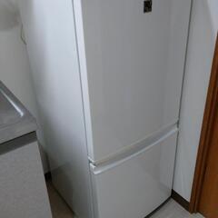 シャープ冷凍冷蔵庫 137L 2ドア SJ14E2KB キーワードブル