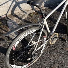 CANOVER　クロスバイク　ホワイト　自転車　28㌅