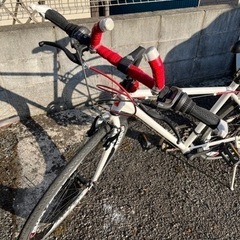 CANOVER　クロスバイク　ホワイト　自転車　28㌅