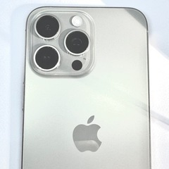 【超美品】iPhone15 Pro Max[256GB] au MU6R3J ナチュラルカラー