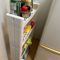 【販売済】冷蔵庫横　収納