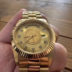 【新品未使用】純金 金貨 腕時計