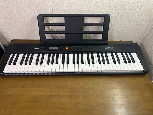 【糸島市内 送料無料】【美品】 CASIO CT-S200BK 電子キーボード 20年製 #48107-7-005