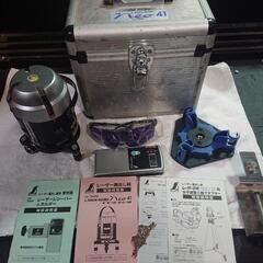 中古シンワ レーザーレベル＋受光器セット