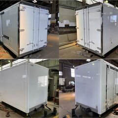 トラックコンテナ パネルバン Toprec製 サイドドア付き 倉庫にも