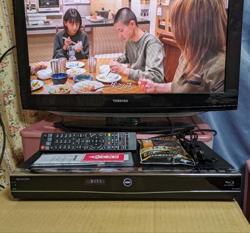 ⑧SHARP ブルーレイレコーダー BD-W550【完動品】
