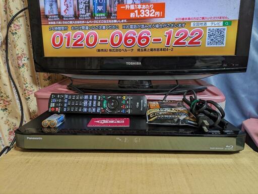 土曜日に取り引き予定！Panasonic ブルーレイレコーダー DMR-BRW500【完動品】