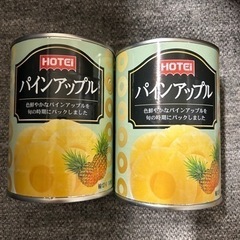 【3/7まで掲載】パインアップル　缶詰　2缶　0円
