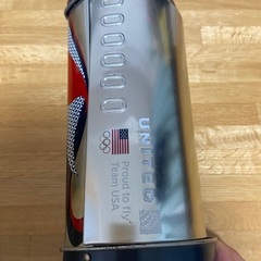 UNITED ユナイテッド航空オリンピック缶の入れ物　アメリカ
