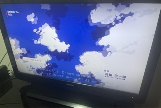 TOSHIBA 42型テレビ　Blu-rayレコーダー