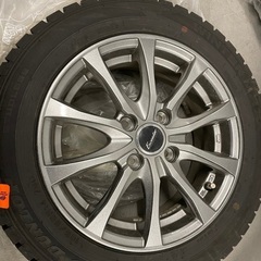 値下げしました。価格交渉可能※【パッソ等】スタッドレスタイヤ+  